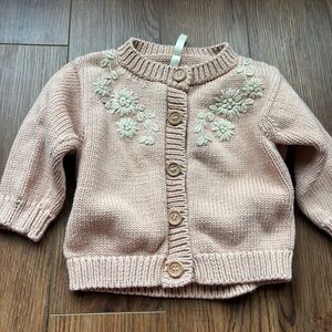 WILD WAWA Cardigan in dusty pink Size 18-24 mo